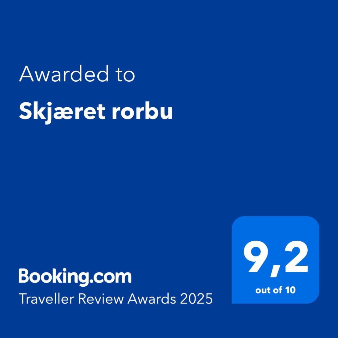 스탐순드 Skjaeret Rorbu 빌라 외부 사진
